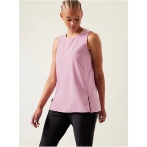 Athleta Zephyr Refined Tank Medium Orchid Pink